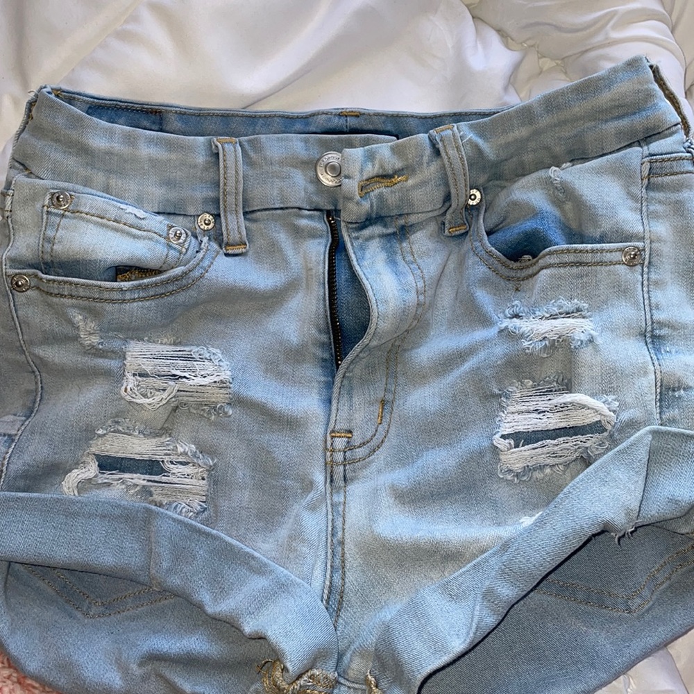 Aeropostale denim curvy shorts